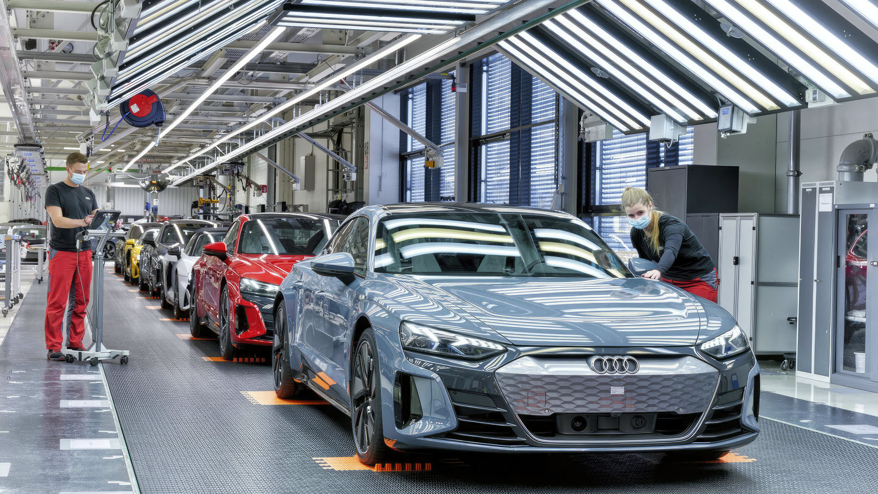 Produktion Audi e-tron GT Stefan Warter;Stefan Warter