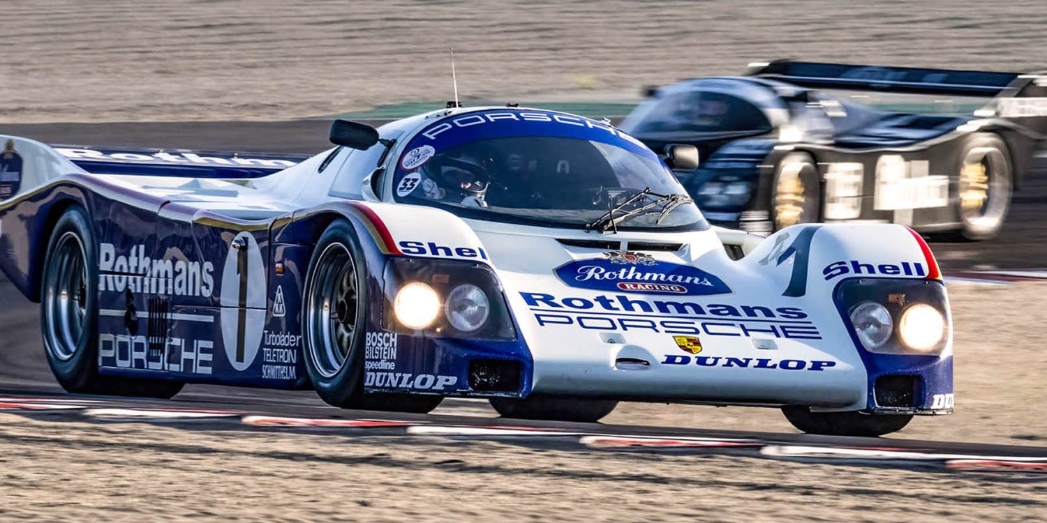 Malcolm Ross - 1985 Porsche 962 ©Dennis Gray Dennis Gray;Dennis Gray