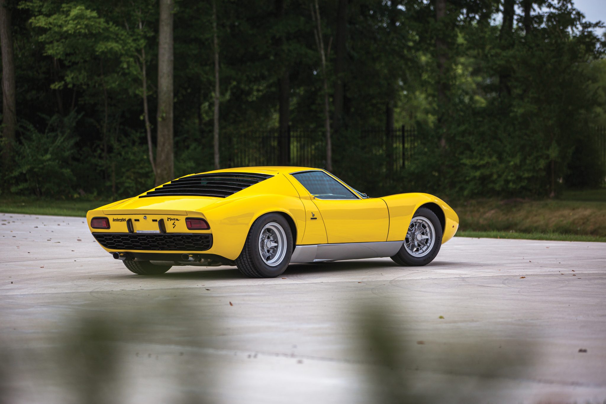  1969 Lamborghini Miura P400 S by Bertone ©2019 Courtesy of RM Sotheby's