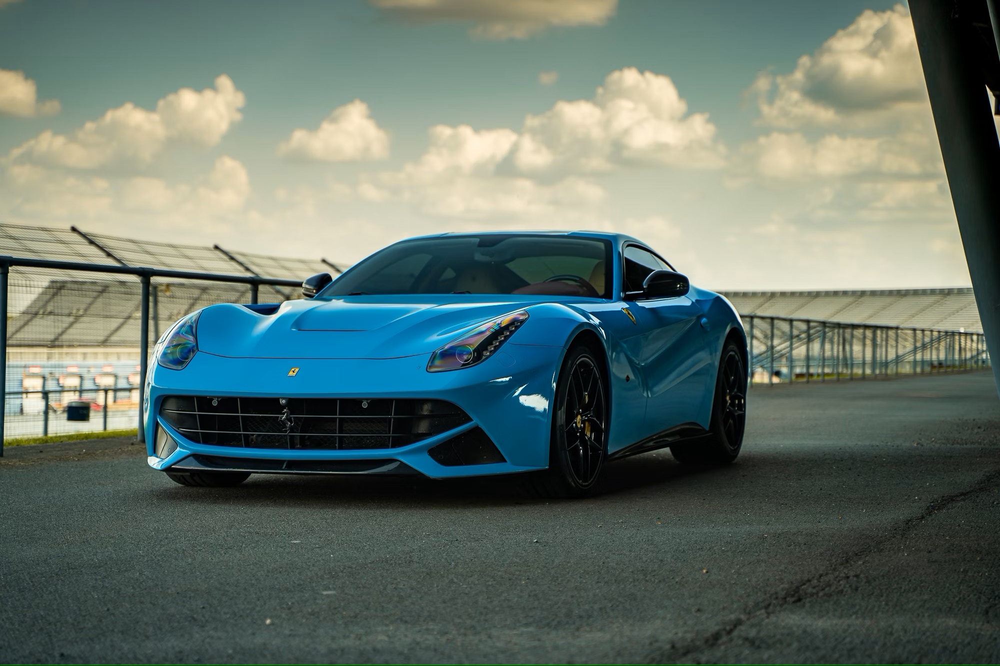 Ferrari F12 Light Blue Ferrari F12 Light Blue
