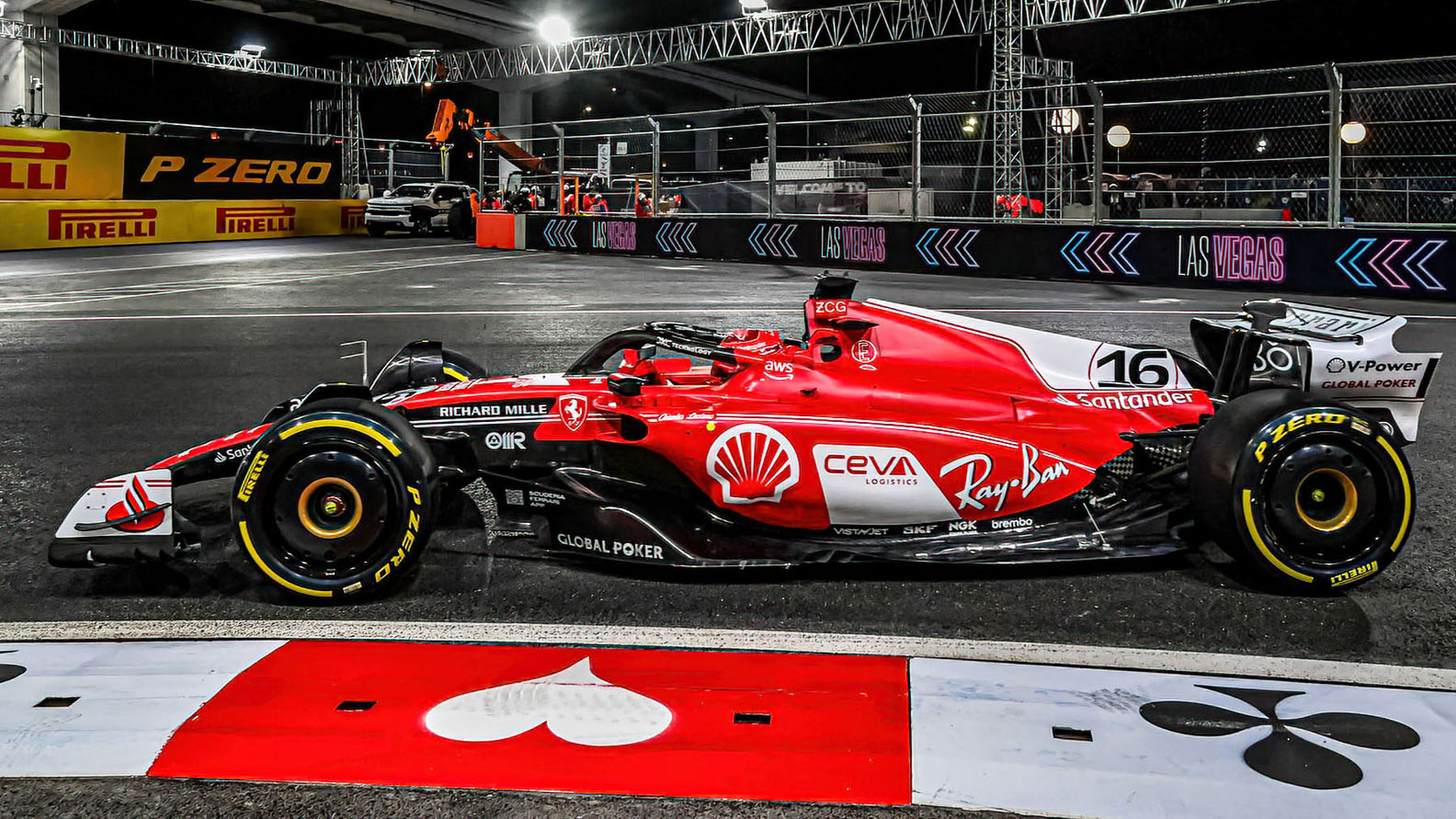 Video: Charles Leclerc drives a classic V10 Ferrari F1 car