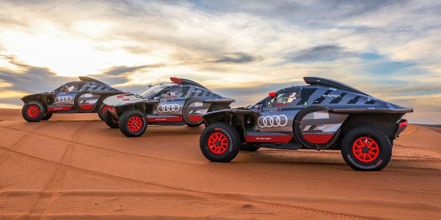 Dakar test Morocco, October 2023 Audi Communications Motorsport