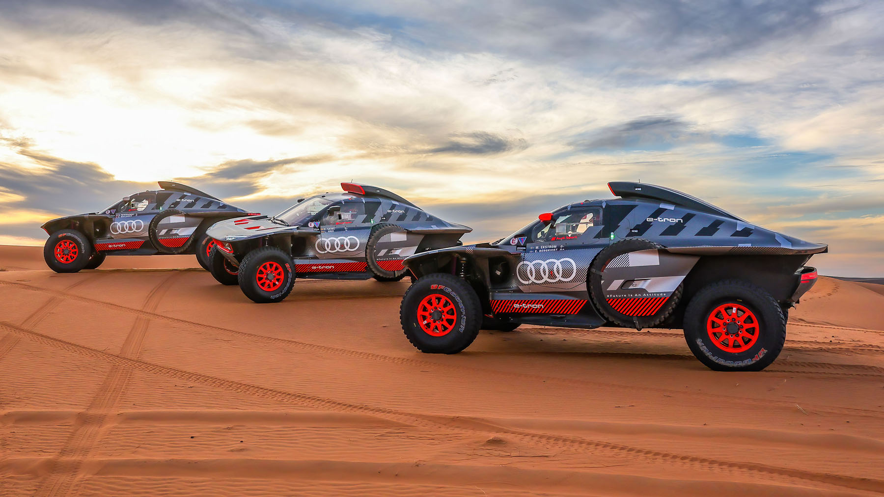 Dakar test Morocco, October 2023 Audi Communications Motorsport