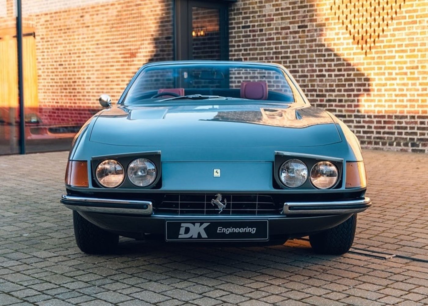 A 1:14 scale limited edition model of a Ferrari 365 GTB/4 Daytona Coupe