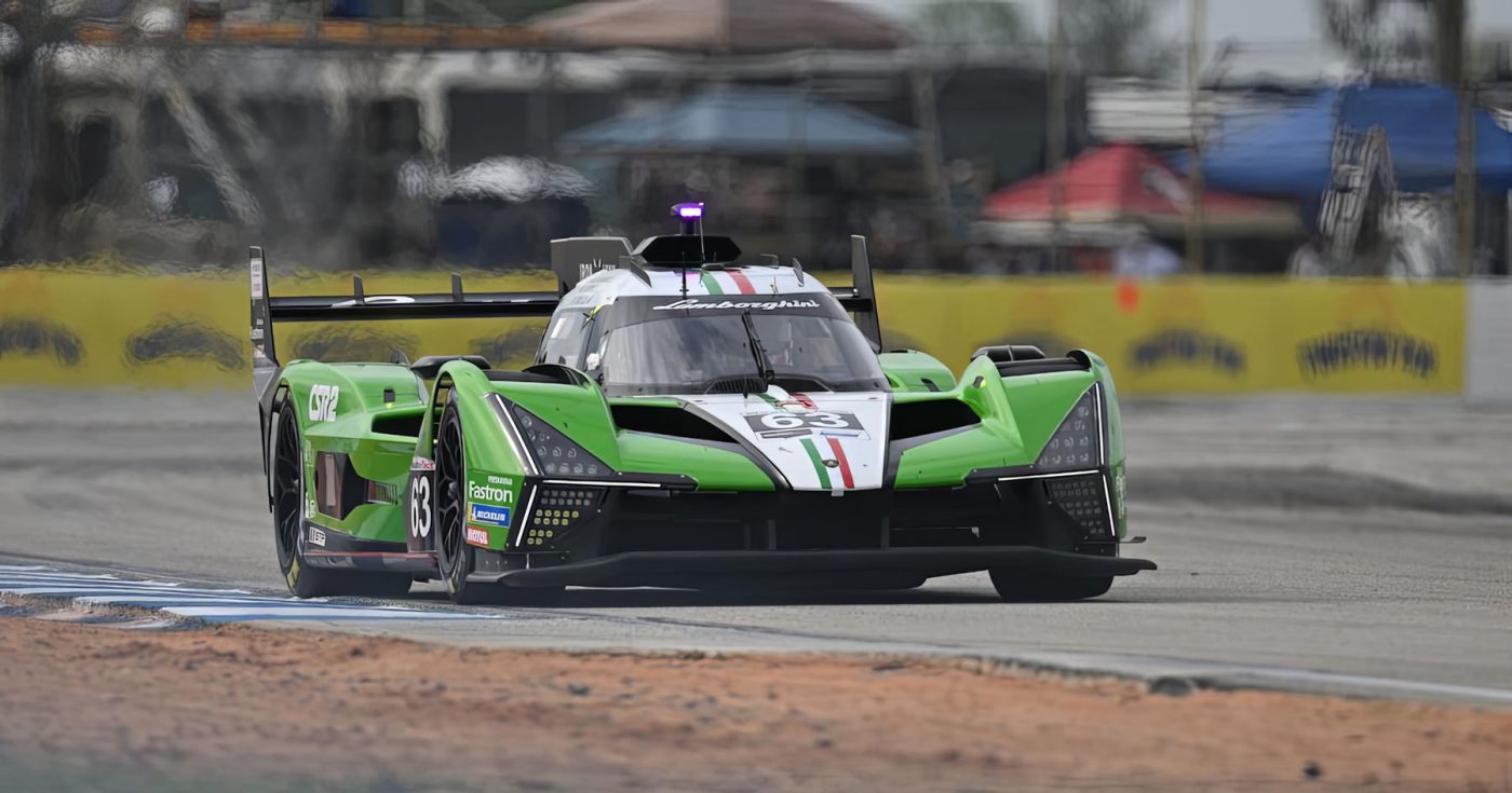 Lamborghini GTP debut successful at Sebring 12