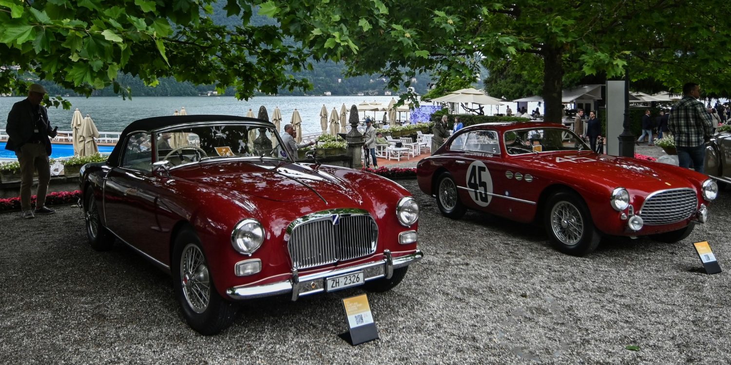 1953 Talbot Lago T26 Grand Sport, 1952 Ferrari 225 S Tuboscocca