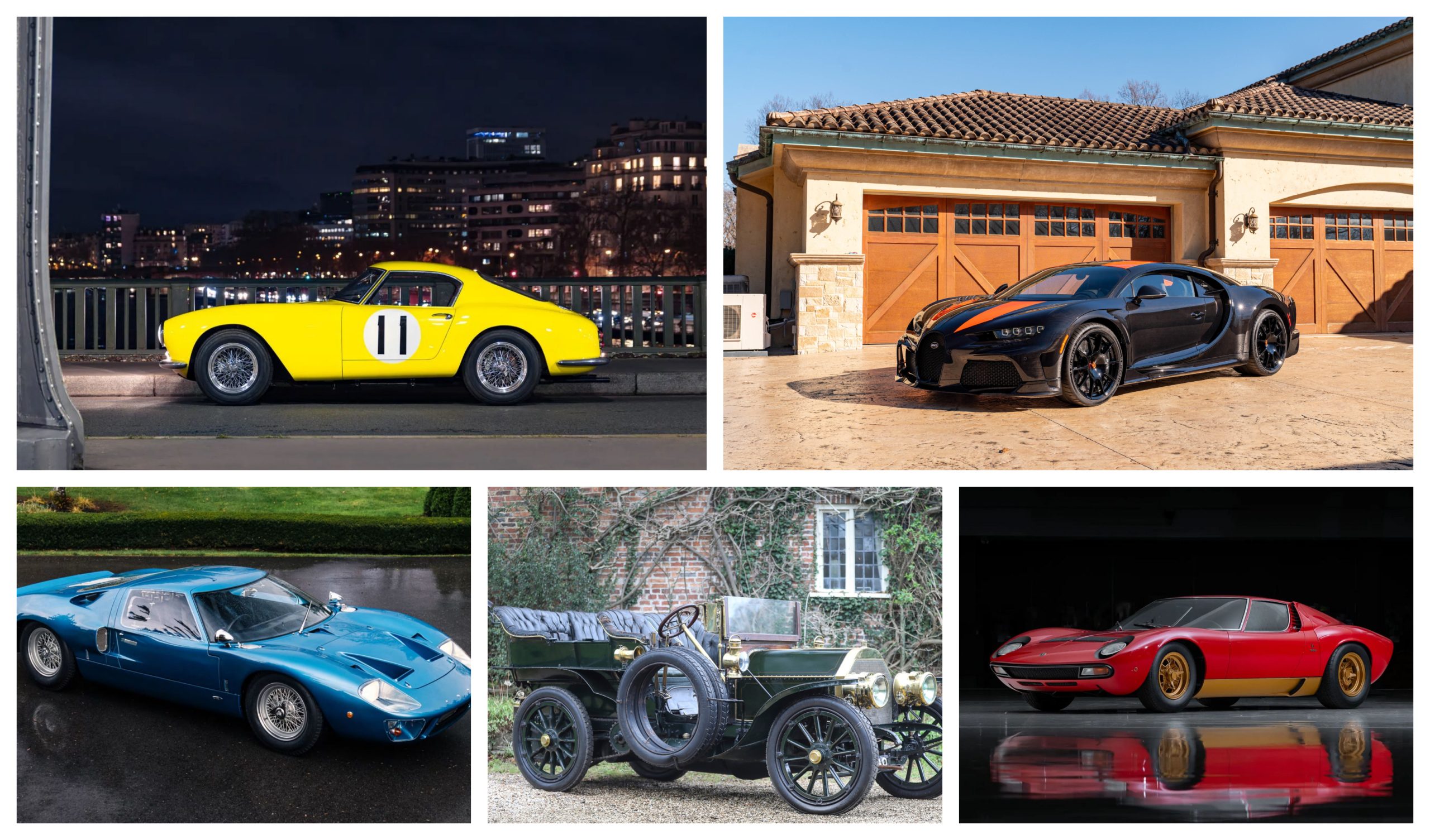 5 Expensive Cars Sold At Auctions 2024