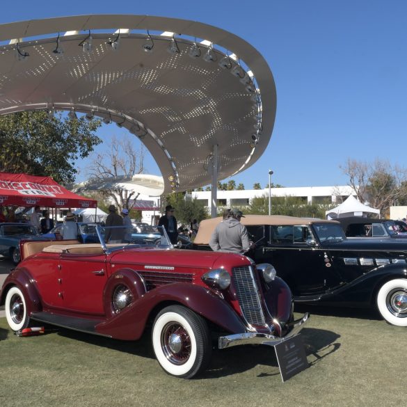 1935 Auburn 851 Supercharged Conv Cabriolet-Exceptional Engineering award