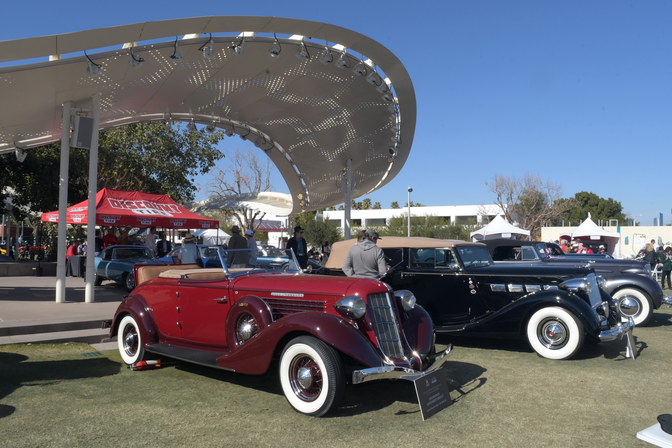 1935 Auburn 851 Supercharged Conv Cabriolet-Exceptional Engineering award