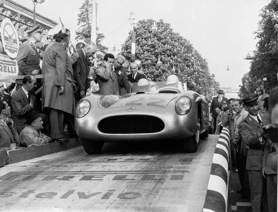 Mercedes-Benz 300 SLR racing sports car 