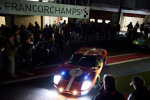 The winning Ford GT40 Matty White