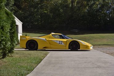 Side view of a Ferrari FXX from the Bachman Collection