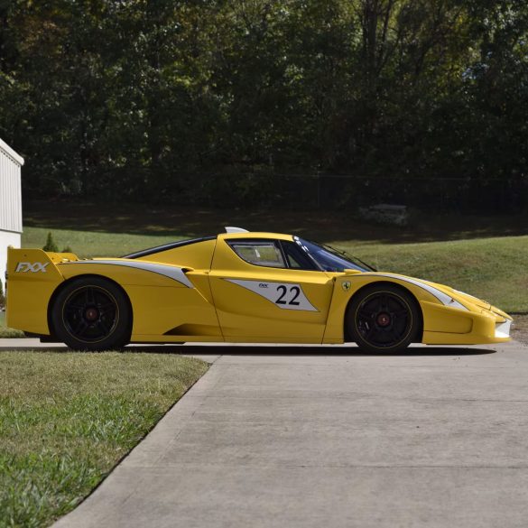 Side view of a Ferrari FXX from the Bachman Collection