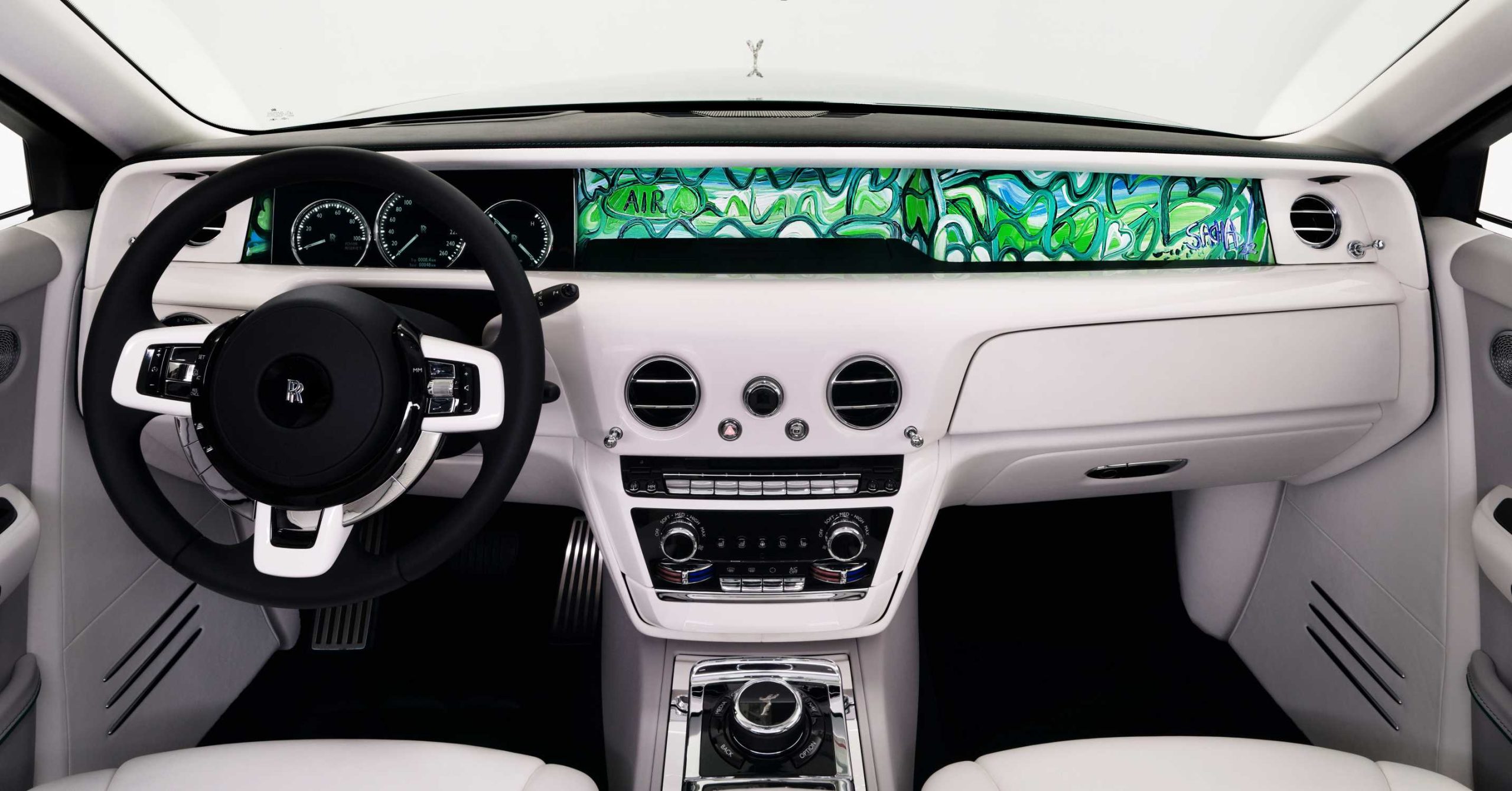 Dashboard of the Rolls-Royce Air, from the Six Elements Collection