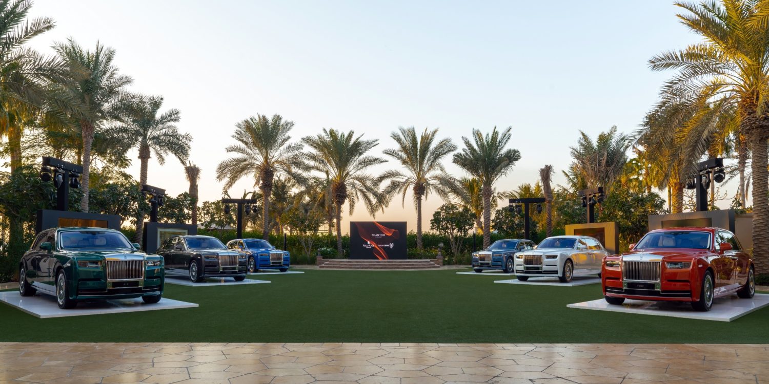Rolls-Royce unveils the Six Elements collection in Dubai 2022.