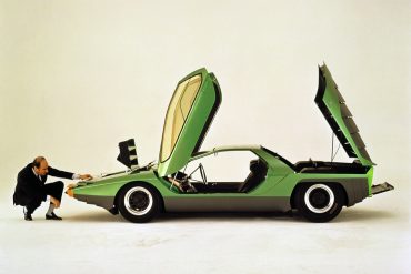 Side view of the 1968 Alfa Romeo Carabo