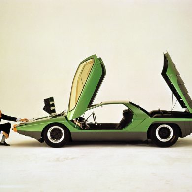Side view of the 1968 Alfa Romeo Carabo