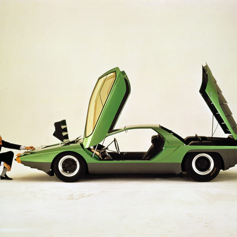 Side view of the 1968 Alfa Romeo Carabo