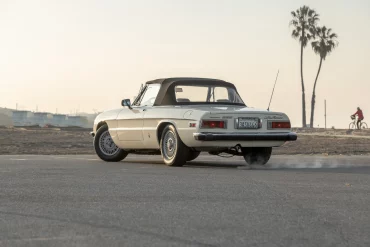 Rear view of a 1979 Alfa Romeo Spider
