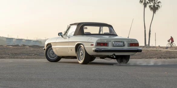 Rear view of a 1979 Alfa Romeo Spider