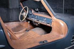 Interior of a 1956 Mercedes 300 SL
