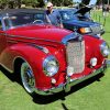 Best of Show Elegance and Best Post-War Open Car Award. 1956 Mercedes-Benz 300Sc Cabriolet owned by Aaron & Valerie Weiss