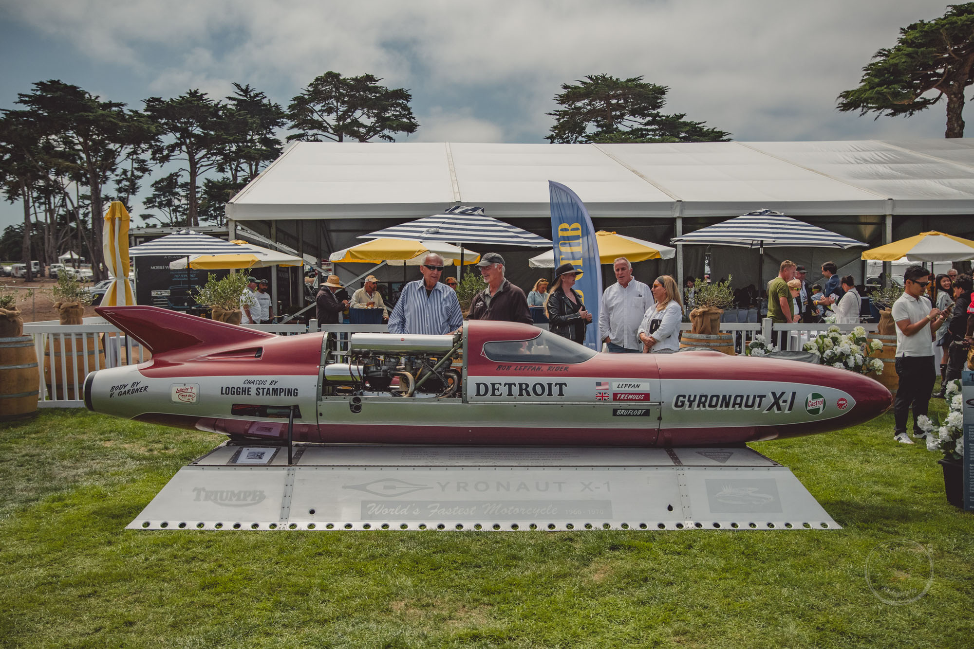 World's Fastest Motorcycle - the Triumph Gyronaut X-1