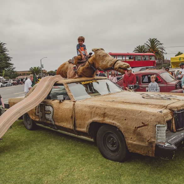 Buttercup, a 1975 Lincoln, is always a crowd favorite