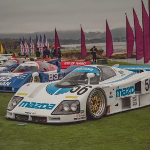 Historic Japanese Motorsport racecars at the Pebble Beach Concours d'Elegance