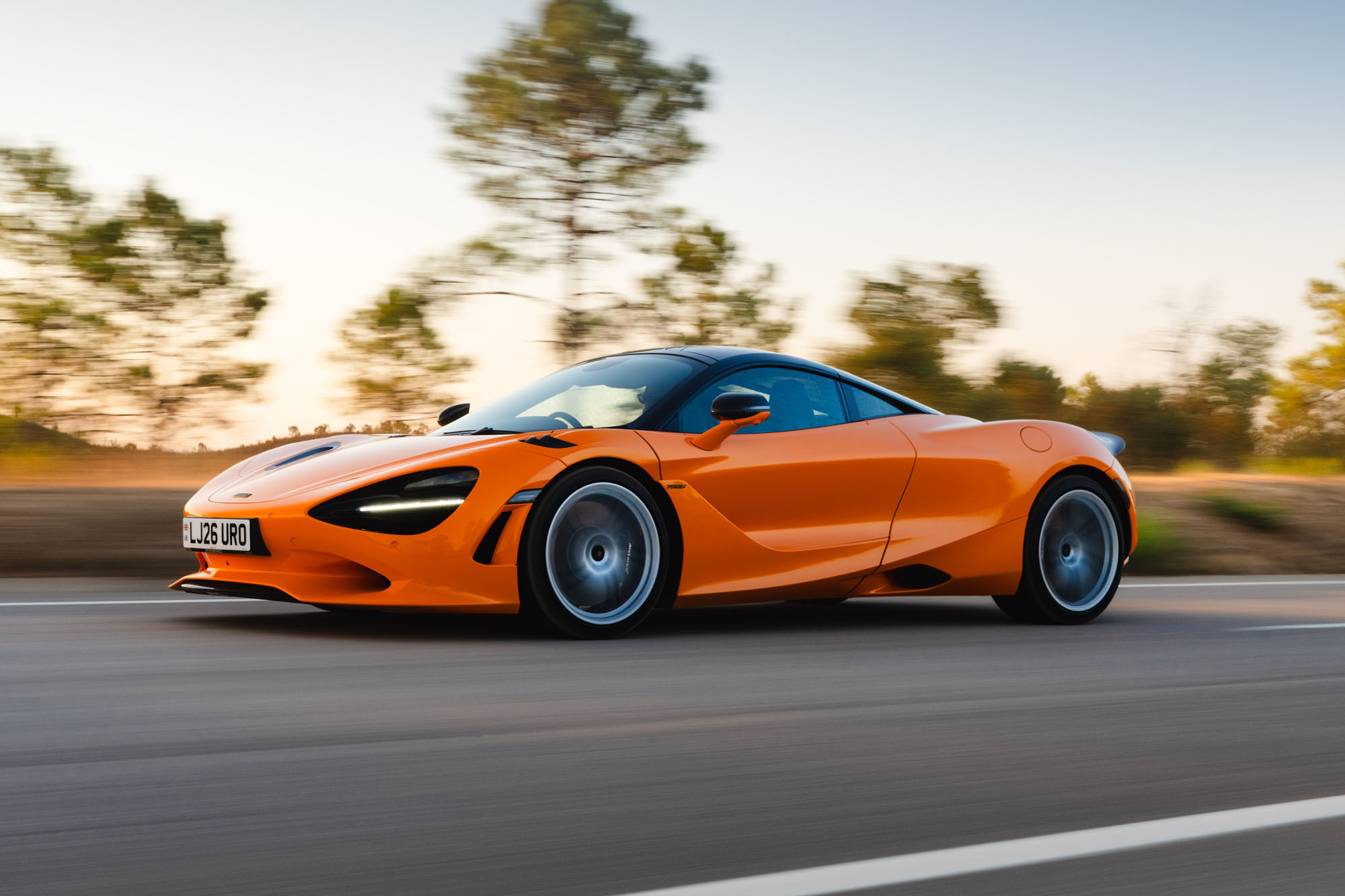 McLaren 750S supercar, with production scheduled to end in 2027